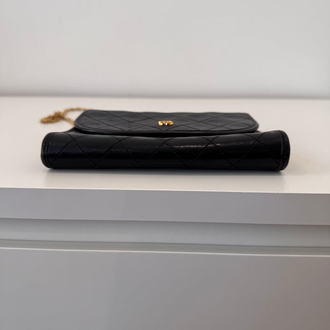 Petit Sac Chanel matelassé noir