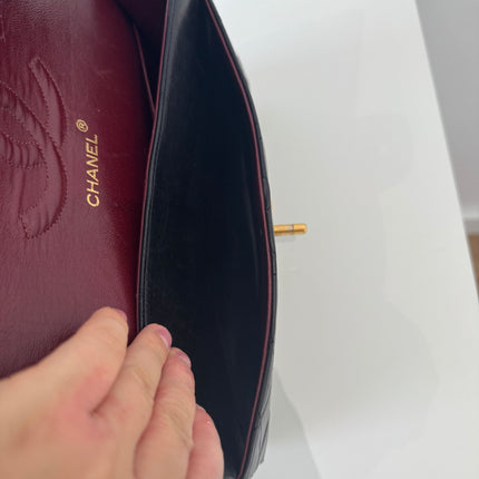Sac Chanel Timeless 25cm vintage noir