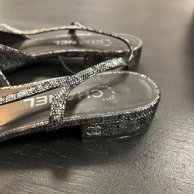 Chanel slingback T39,5
