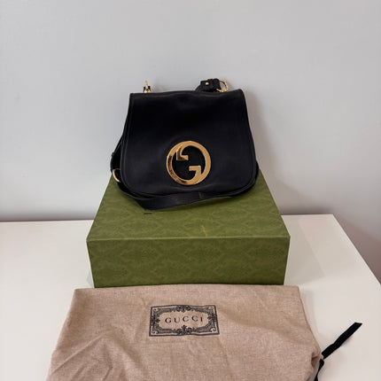 Sac Gucci bandoulière Blondie noir
