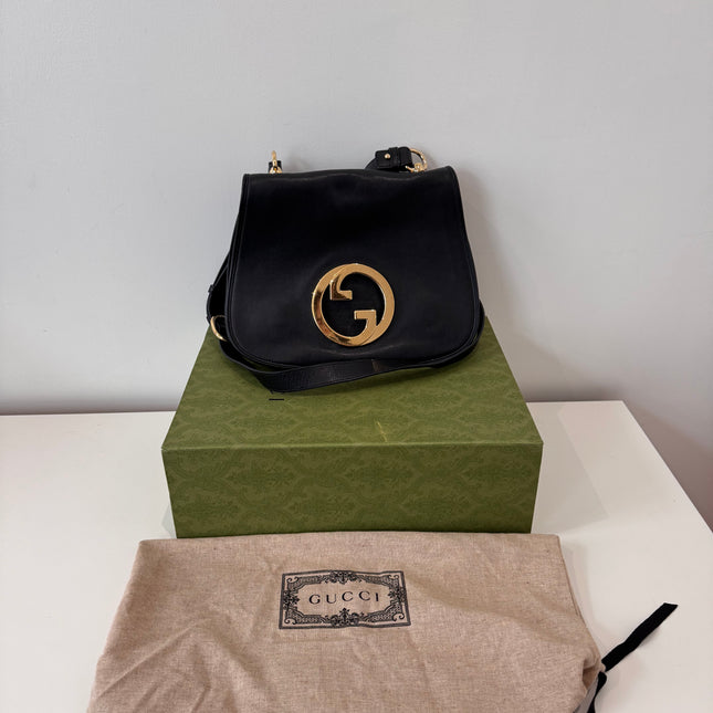 Sac Gucci bandoulière Blondie noir