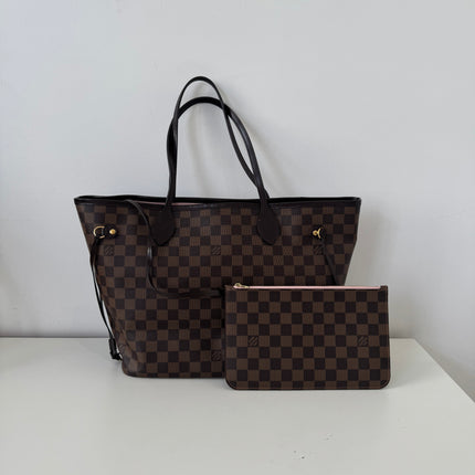 Sac Louis Vuitton Neverfull MM damier ébène