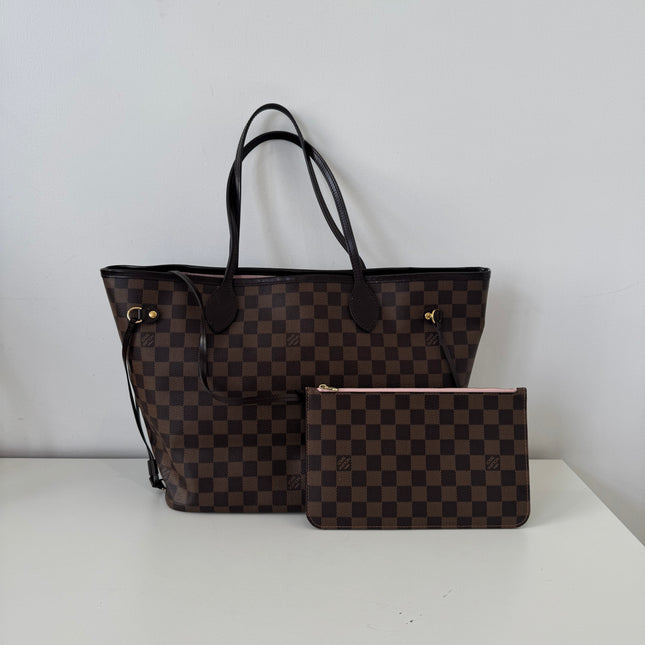 Sac Louis Vuitton Neverfull MM damier ébène