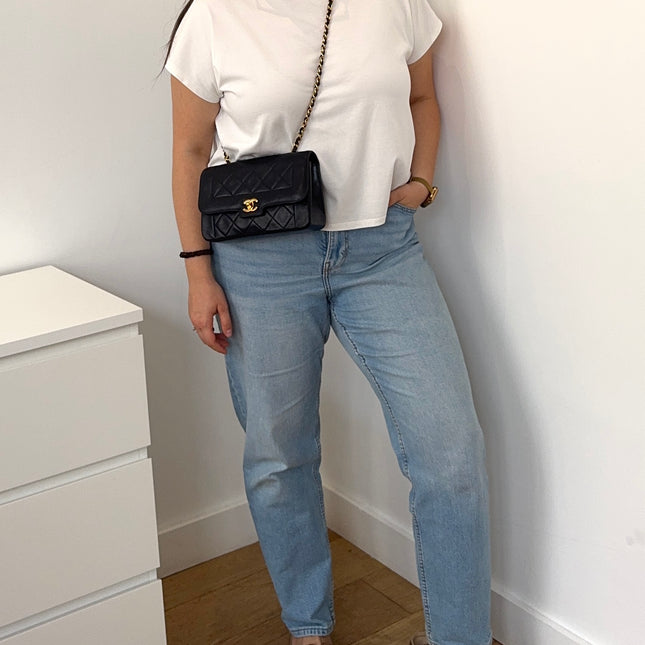 Sac Chanel Diana PM Marine