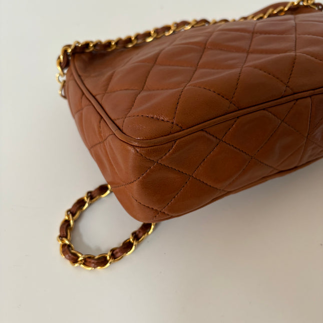 Sac Chanel caméra caramel