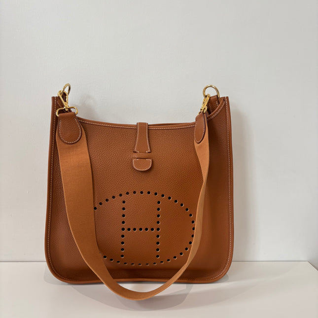 Sac Hermès Evelyne 31 Gold