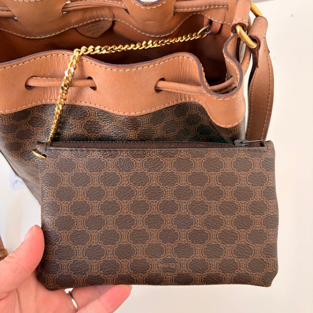 Sac seau pm Céline Macadam
