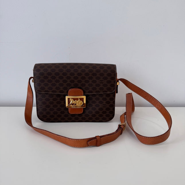 Sac Céline macadam fermoir calèche