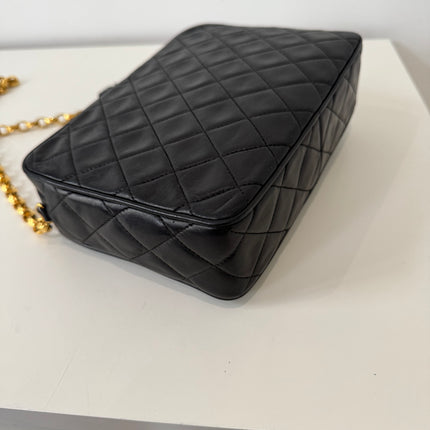 Sac Caméra Chanel bandoulière fermoir classique
