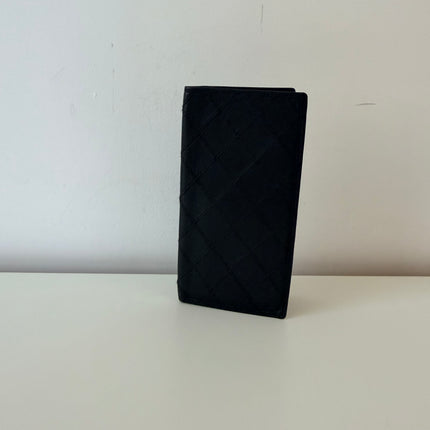 Portefeuille long Chanel noir