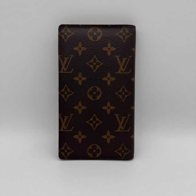 Portefeuille chéquier Louis Vuitton Monogram