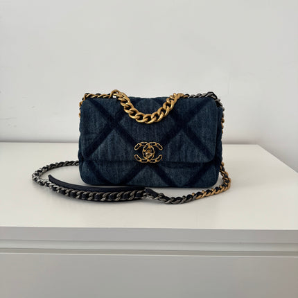 Sac Chanel 19 Small denim