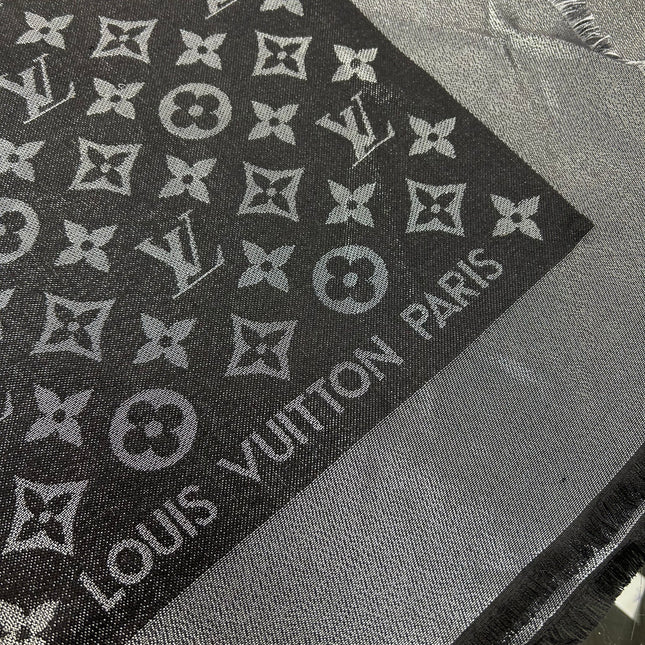 Châle Louis Vuitton carbone