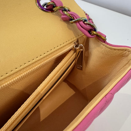 Sac Chanel Mini Timeless Rose Édition Limitée