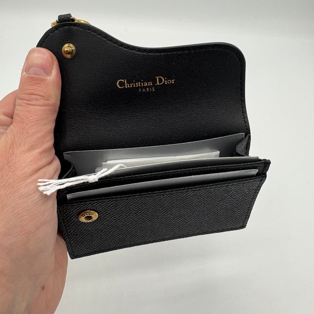 Porte cartes Bloom Saddle Dior