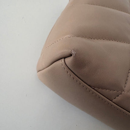 Sac Saint Laurent Loulou Puffer Toy Beige