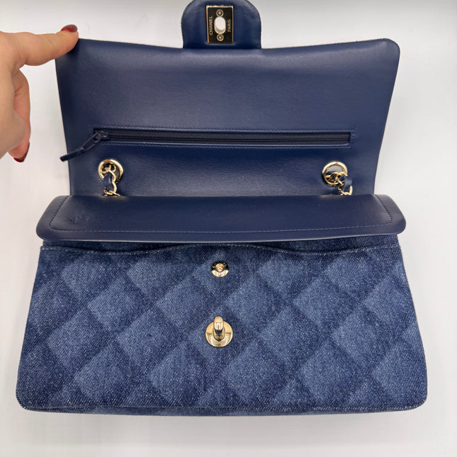 Sac Timeless Chanel Bleu Jean