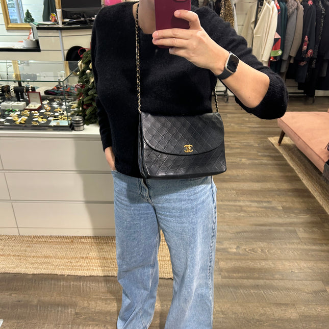 Chanel timeless vintage marine