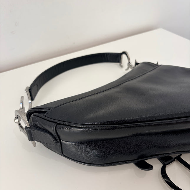 Sac Dior Saddle moyen noir
