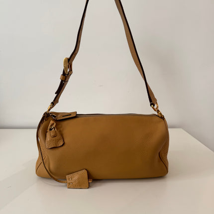 Sac baguette Prada bronze