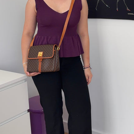 Sac Celine Bandoulière macadam