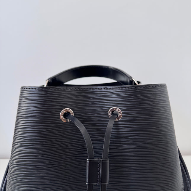 Sac Louis Vuitton Neo Noé Cuir Épi Noir