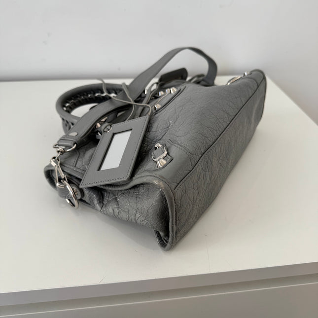 Sac Balenciaga City Small Gris souris