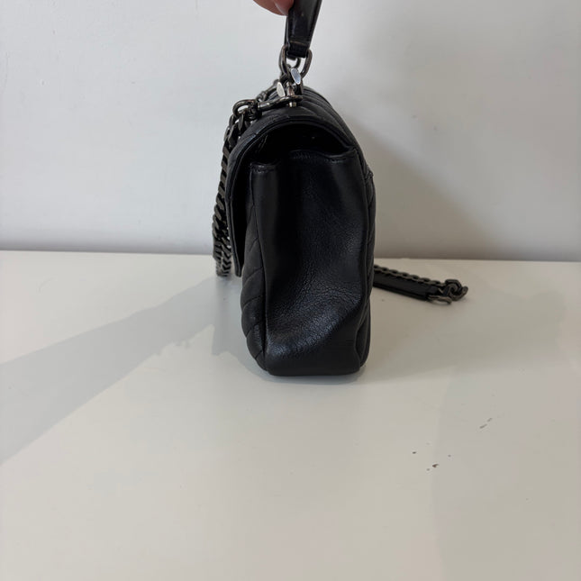 Sac Saint Laurent Collège medium noir
