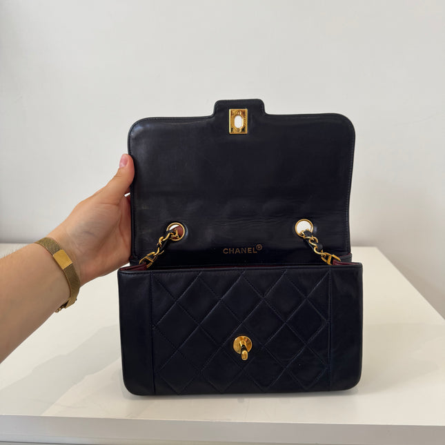 Sac Chanel Diana PM Marine