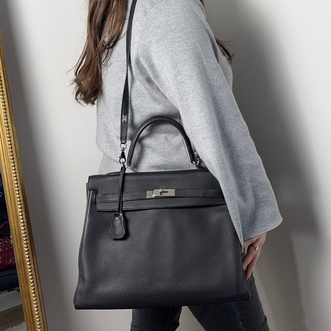 Sac Kelly 35 Hermès Noir