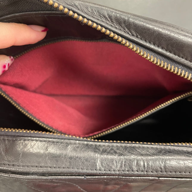 Sac Caméra vintage Chanel Noir