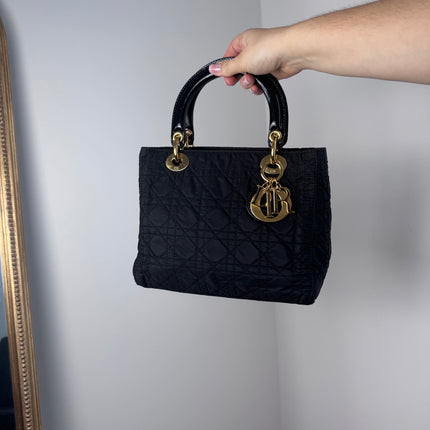 Sac Lady Dior Medium Tissu Dior