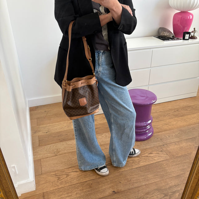 Sac seau pm Céline Macadam