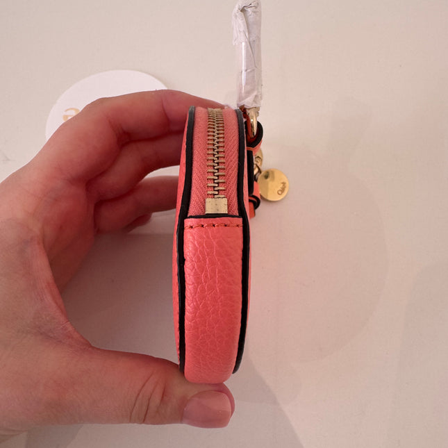 Porte monnaie Chloé corail