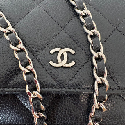 Sac Chanel Wallet on Chain noir