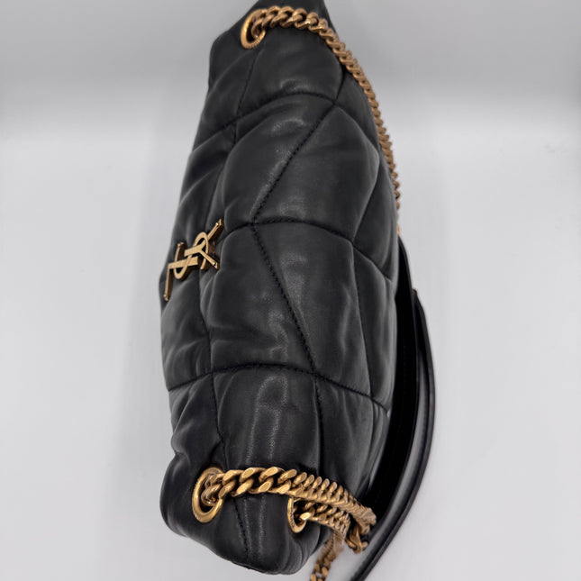 Sac Saint Laurent Puffer Small Noir