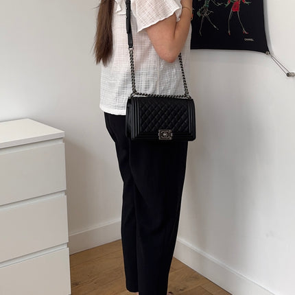 Sac Chanel Boy Medium Noir