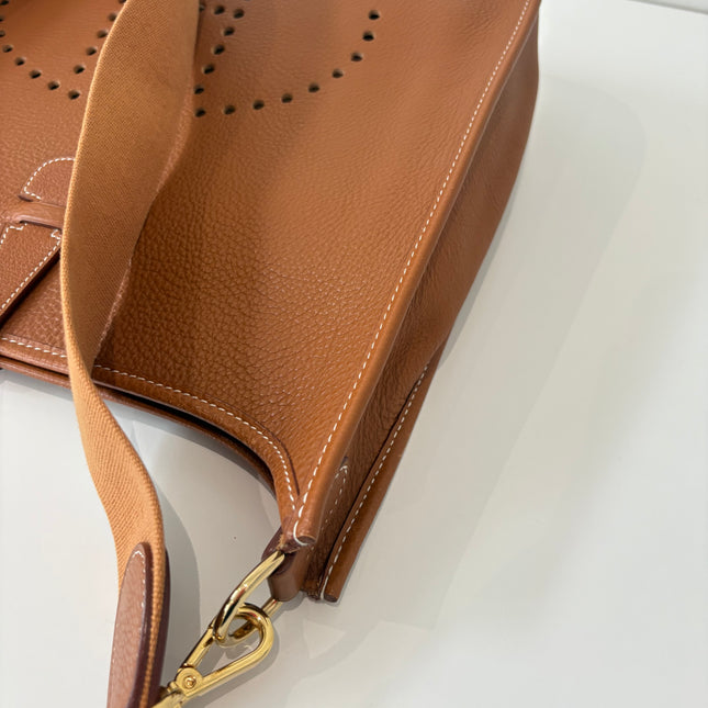 Sac Hermès Evelyne 31 Gold