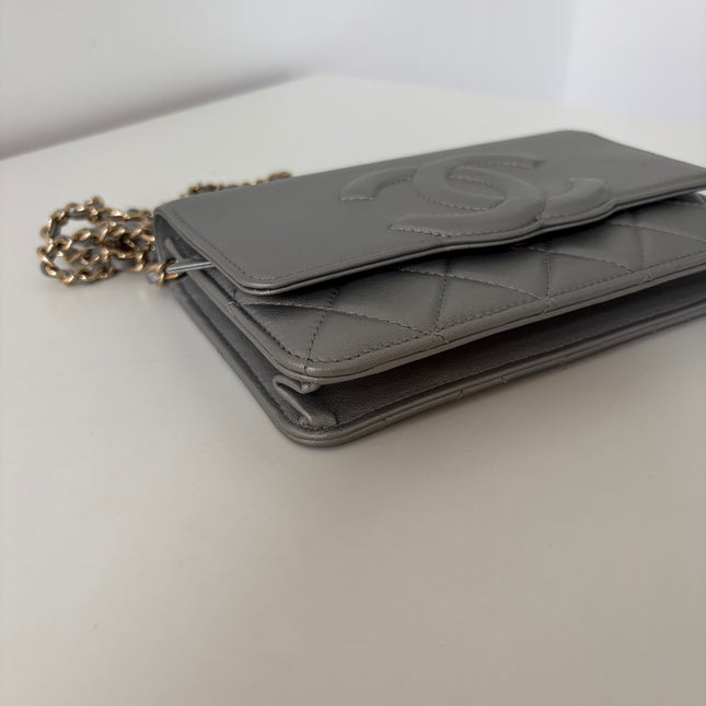 Sac Chanel Wallet on chain Gris argent