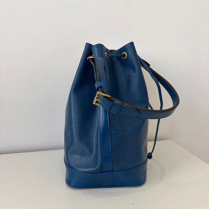 Sac Louis Vuitton Noé GM Épi bleu