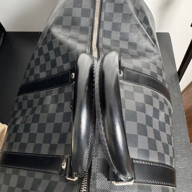 Sac Louis Vuitton Keepall 55 damier graphite
