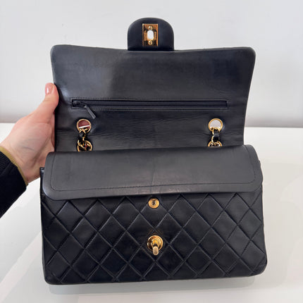 Sac Chanel Timeless vintage 25 cm noir