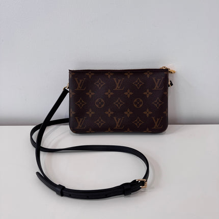 Pochette Louis Vuitton Double zip reverse