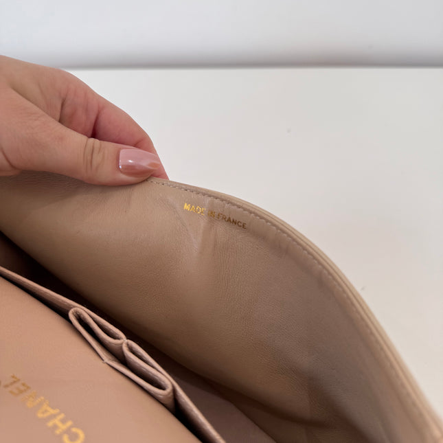 Sac Chanel Timeless 25 cm Beige
