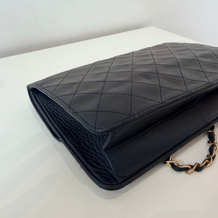 Sac Chanel Épaule Classique Bleu Nuit