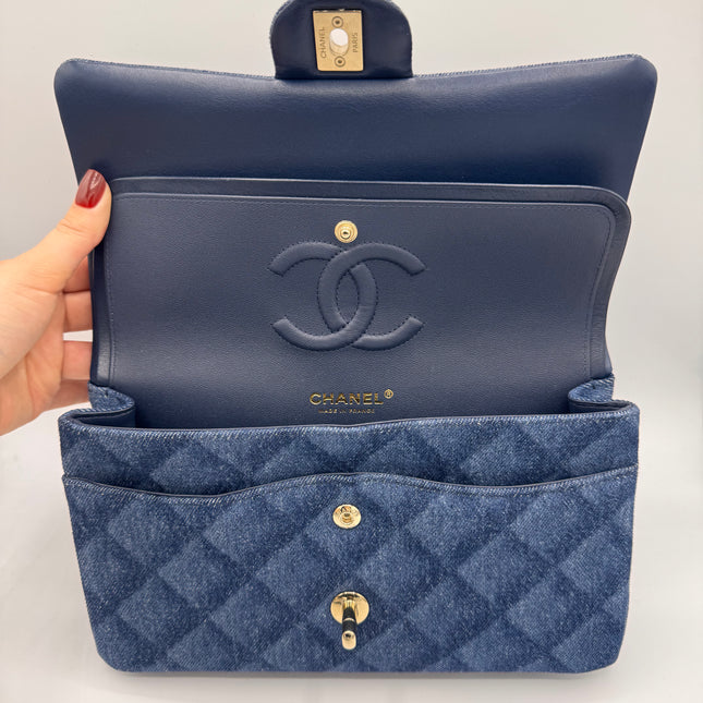 Sac Timeless Chanel Bleu Jean