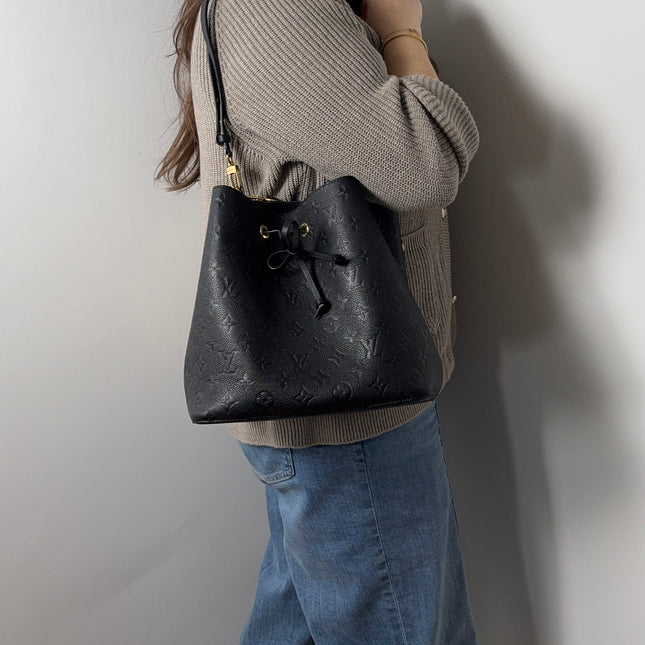 Sac NéoNoé MM Louis Vuitton Noir
