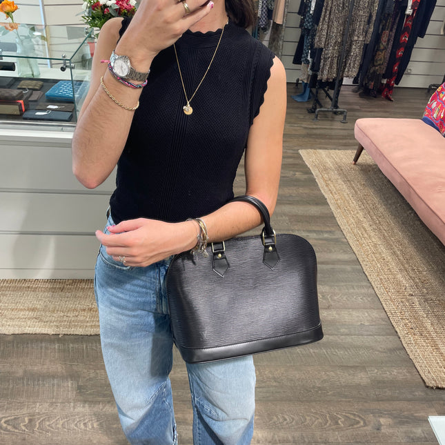 Sac Louis Vuitton Alma PM Cuir Épi