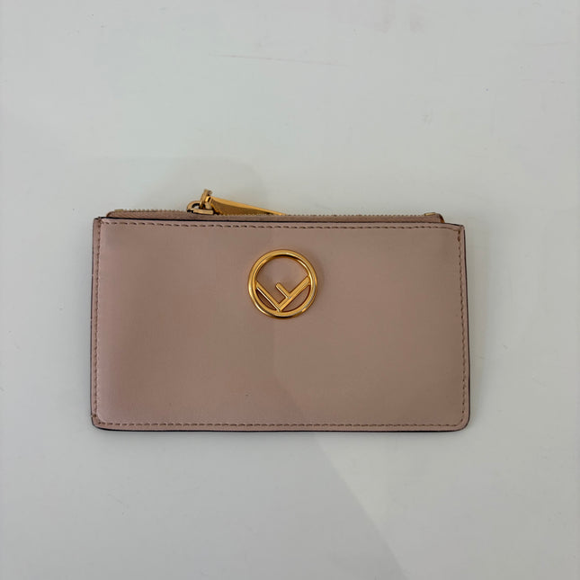 Portefeuille Fendi F Is Rose Poudré