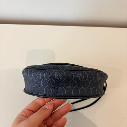 Sac Christian Dior bandoulière toile nid d’abeilles